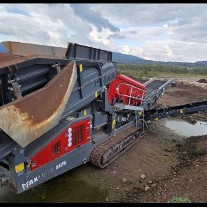 foto 25.7t hrubotřídič 300t/h mobil 2síta Maximus 512S / RubbleMaster HS5000 M