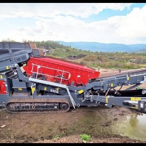 foto 25.7t hrubotřídič 300t/h mobil 2síta Maximus 512S / RubbleMaster HS5000 M