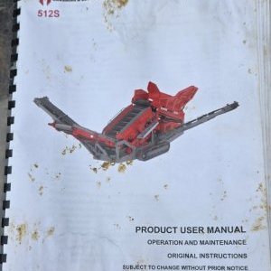 foto 25.7t hrubotřídič 300t/h mobil 2síta Maximus 512S / RubbleMaster HS5000 M